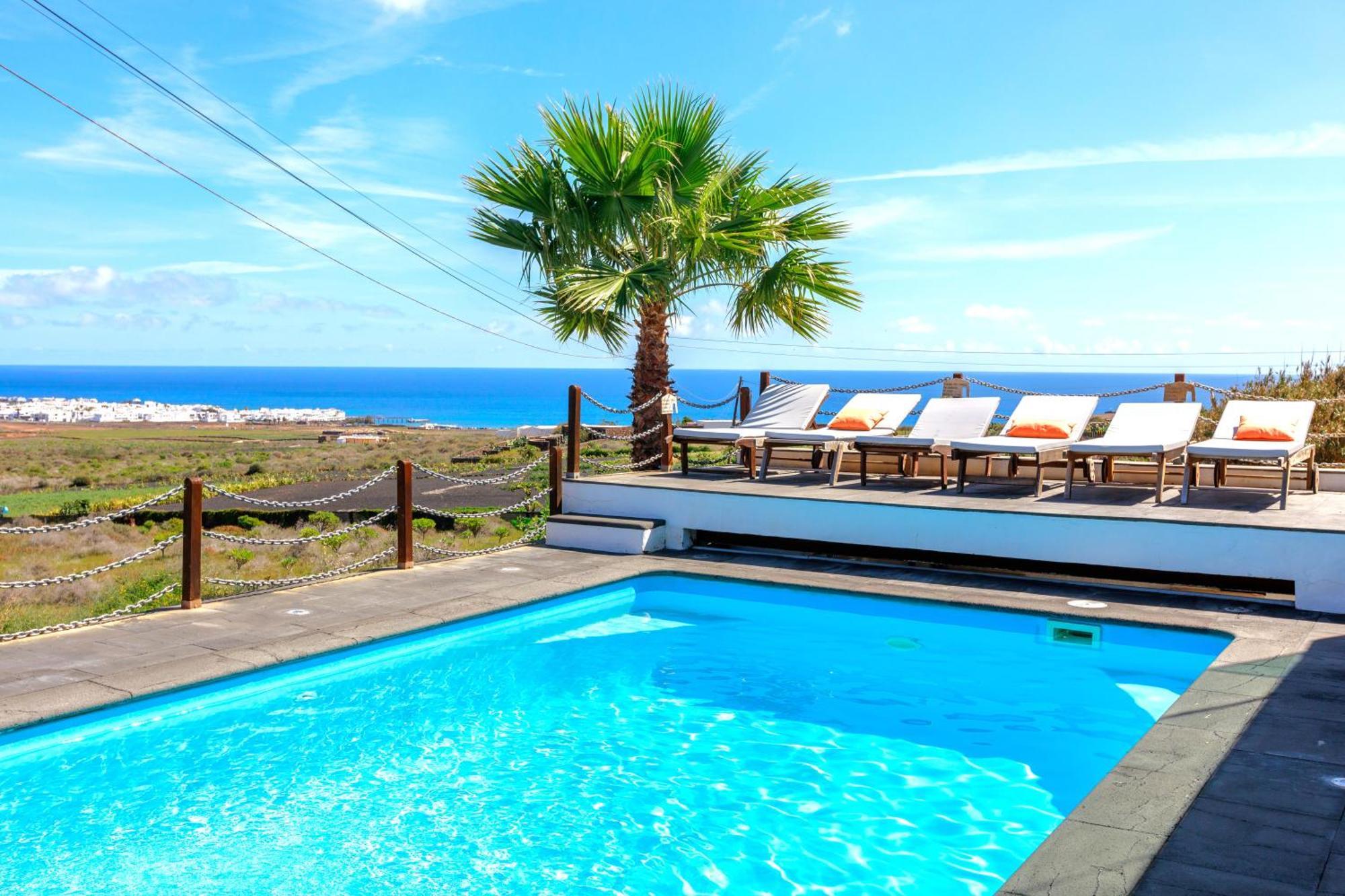 Luxus Villa Mit 5 Schlafzimmern, Heated Pool, Ps4, Fitnessraum Tabayesco Exterior foto